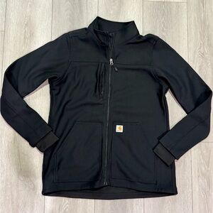 Carhartt Black Zip-Up Jacket with Pocket
